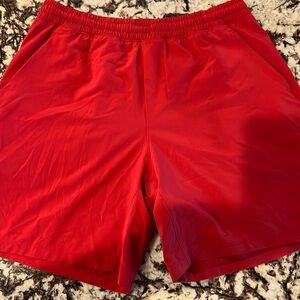 Mens Lululemon pace breaker size Large 7 inch length liner less